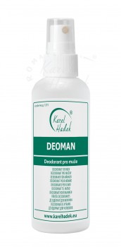DEOMAN - DEODORANT PRO MUŽE