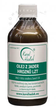 OLEJ Z JADER HROZNŮ