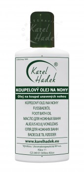 KOUPELOVÝ OLEJ NA NOHY